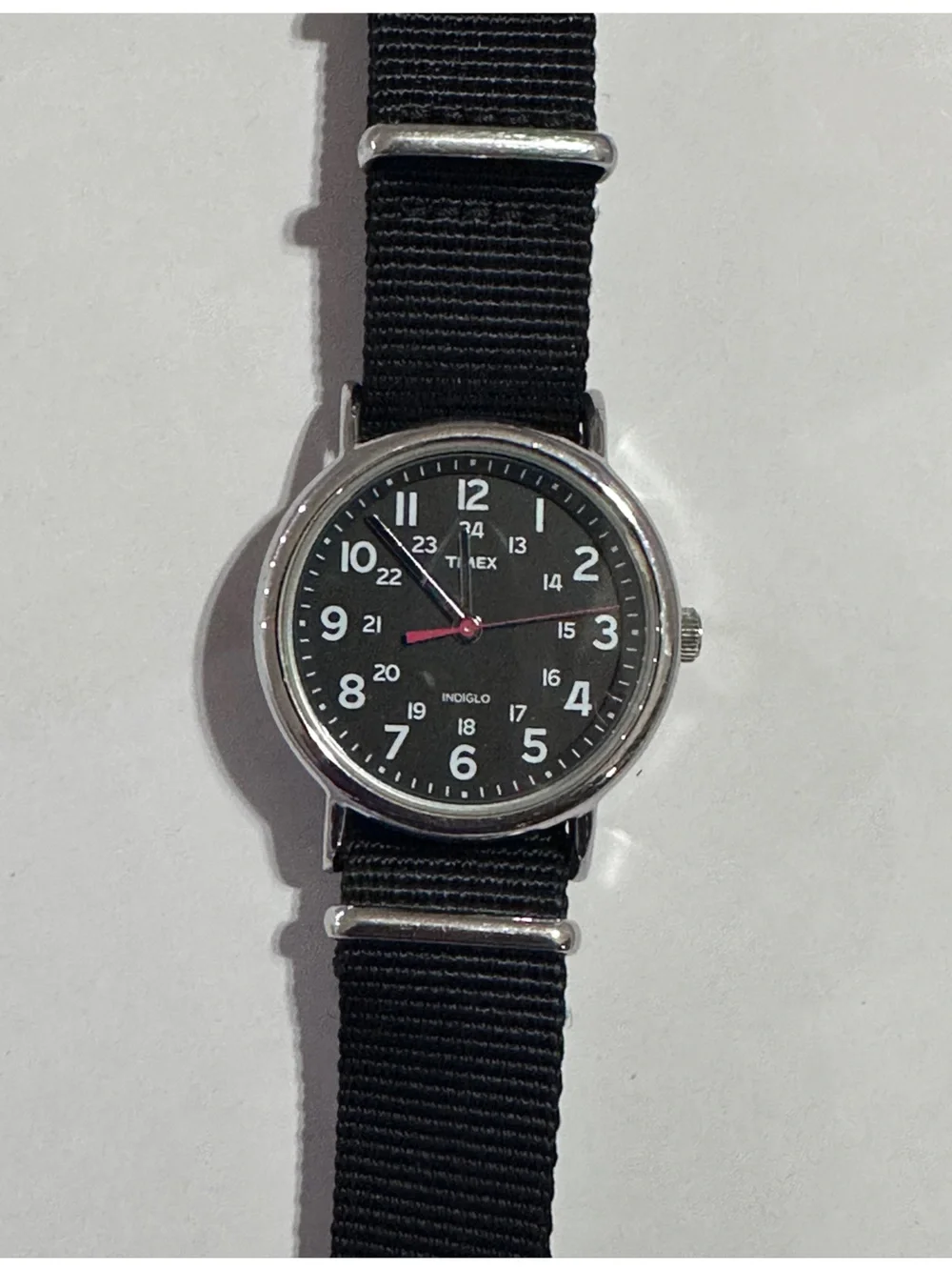 Timex Weekender “Black” with Nylon NATO Strap